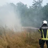 Požari već danima haraju Međimurjem: Vatrogasci su stalno na terenu, vatra se opet približila kućama