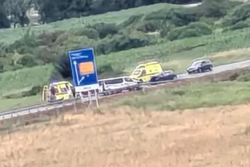 Teška frontalka u Zagorju, sudarili se kombi i dva auta: U bolnici završile tri osobe