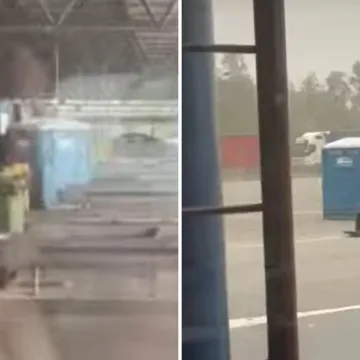 Urnebesni video nasmijao regiju: Vjetar otpuhao WC na granicu sa Srbijom, komentari su hit!