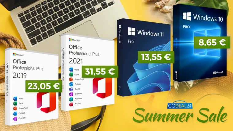 Jednokratno plaćanje za Office 2021 Pro i Windows OS već od 13,55 €