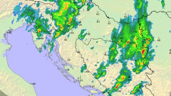 Oluja stiže prema istoku Hrvatske: Zagreb čeka novi udar nevremena?