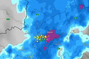Novo nevrijeme pogodilo Zagreb, a najgore tek stiže? Tuča pogodila karlovačku regiju