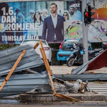 Još jedno nevrijeme noćas čeka Split. Šuta: 'Informirao sam se, sve su službe spremne'