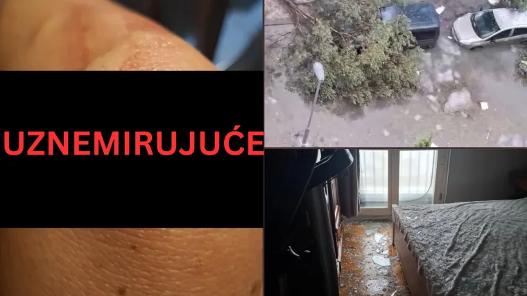 Prozori se rasprsnuli od udara vjetra: Splićanki se krhotine stakla zabile u rame!