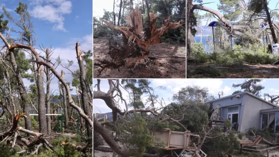 Šokantni prizori s Marjana: Kao da je protutnjao tornado, a sada se pojavila nova prijetnja