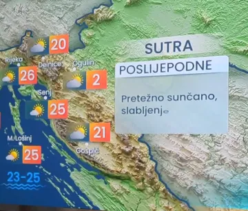 Pred nama su mirniji dani, ali u visini i dalje kruži vlažan zrak