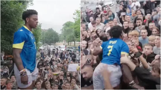 IShowSpeed izazvao pomutnju u Sarajevu: Skočio na obožavatelje, neki plakali i vrištali
