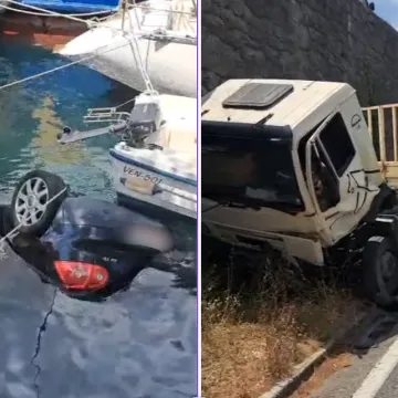 Sudar na krajnjem jugu, automobil završio u moru! Vozača spašavao prolaznik