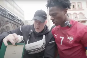 Srpski influencer poklonio IShowSpeedu Rolex u vrijednosti 30.000 eura
