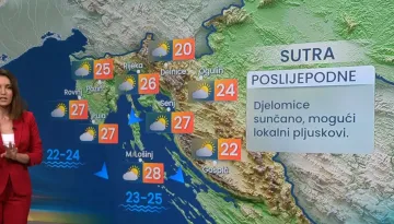 Pljuskovi i grmljavina kvare vikend, pravo ljeto još čeka!