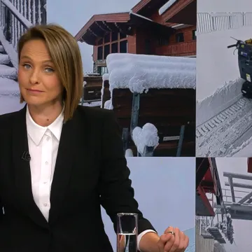 Mojmira iznenađena snijegom u Alpama usred ljeta: 'Molim!?'