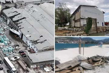 Užas kod Splita! Raspali se azbestni krovovi, ljudi se boje moguće otrovnog zraka