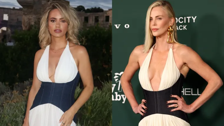 Meri Goldašić ili Charlize Theron? Kome bolje stoji IT haljina čija je cijena 'paprena'