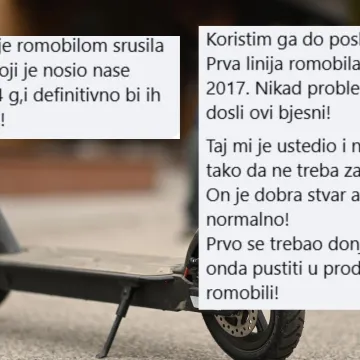 Pitali smo vas treba li zabraniti električne romobile: U rekordnom roku stiglo 800 komentara!