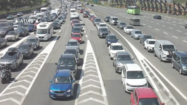 Kilometarska kolona na autocesti A2: Gužva je i na Lučkom