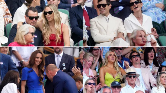 Nema koga nema: Najveće svjetske face na finalu Wimbledona! Pogledajte ovo