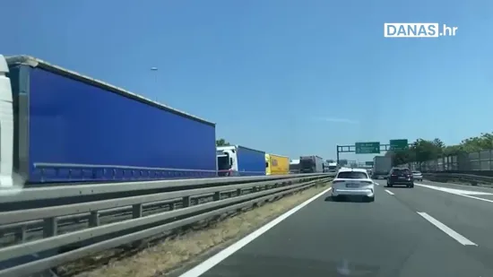 Kolona od 12 kilometara na zagrebačkoj obilaznici