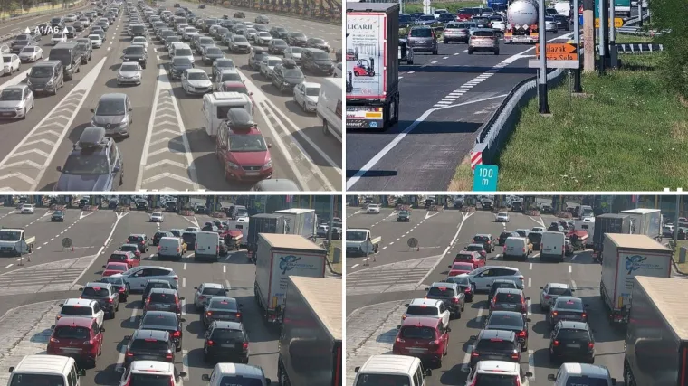 Kilometarske kolone, nesreće i požari usporavaju promet: HAK poziva na oprez!