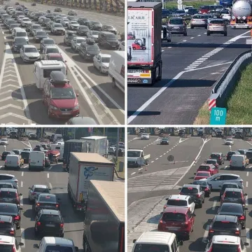 Kilometarske kolone, nesreće i požari usporavaju promet: HAK poziva na oprez!