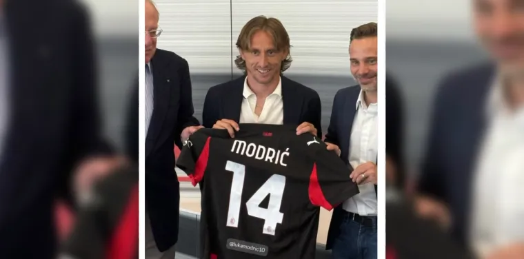 Luka je sletio, potpisao ugovor, a pogledajte kako je u Milanu obilježen 'Modrić Day'