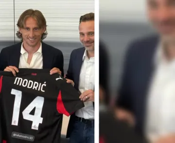 Luka je sletio, potpisao ugovor, a pogledajte kako je u Milanu obilježen 'Modrić Day'