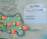 Stiže snažna promjena: Kiša i pljuskovi s grmljavinom, meteorologinja otkrila gdje će biti najgore