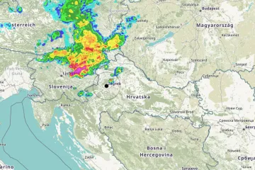 DHMZ izdao upozorenja: U dijelove Hrvatske stiže grmljavinsko nevrijeme