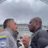Usik i Dubois oči u oči ispred Wembleyja uoči spektakla: Britanac urlao jednu poruku