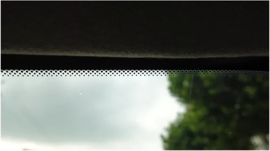 Znate li koja je svrha crnih točkica na vjetrobranu? Mnogi nisu ni svjesni njihove važnosti