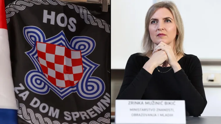 Državna tajnica pozirala kraj ZDS zastave, oglasio se Habijan: 'Moj stav je jasan'