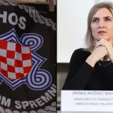 Državna tajnica pozirala kraj ZDS zastave, oglasio se Habijan: 'Moj stav je jasan'