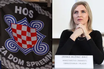 Državna tajnica pozirala kraj ZDS zastave, oglasio se Habijan: 'Moj stav je jasan'