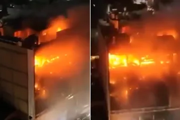 Zapalio se trgovački centar! U požaru stradalo 50 ljudi