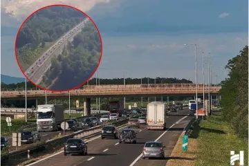 Gužve na hrvatskim cestama: Snimka iz policijskog helikoptera otkriva gdje su najveći čepovi