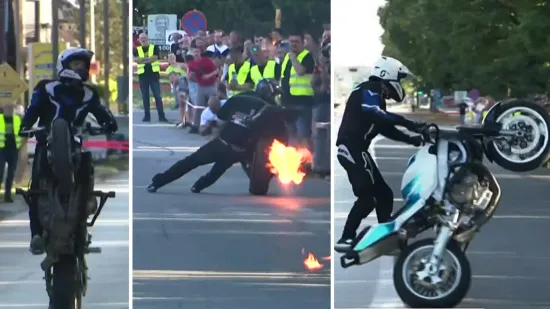 Motoristi na ulicama, ove godine posebna priča: Akrobatski show 'zapalio' publiku! 'Humanitarci velika srca'