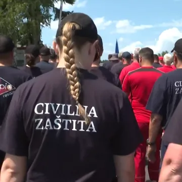 Civilna zaštita spremna maširati u vojnom mimohodu: Pogledajte pripreme za obljetnicu Oluje