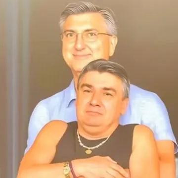 Bi li to ovako izgledalo da su Milanović i Plenković uhvaćeni na Coldplayu? Uradak je hit na TikToku