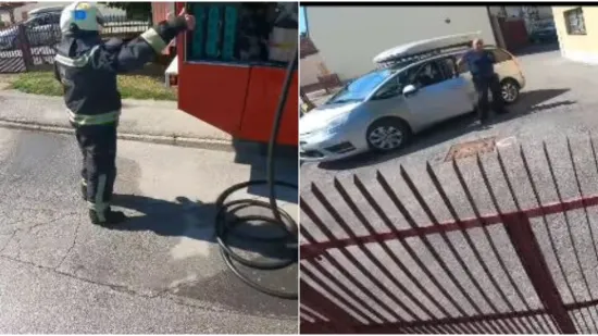 Zapovjednik dočekan s neočekivanim iznenađenjem za kraj karijere: Evo što su mu vatrogasci priredili