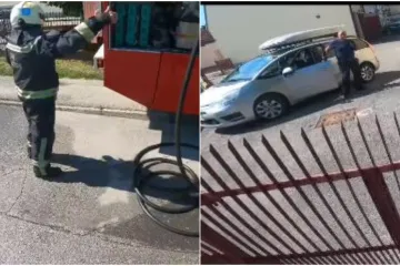 Zapovjednik dočekan s neočekivanim iznenađenjem za kraj karijere: Evo što su mu vatrogasci priredili