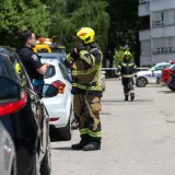 Usred noći planuo krov policijske postaje u Novoj Gradiški! Intervenirali vatrogasci i HEP
