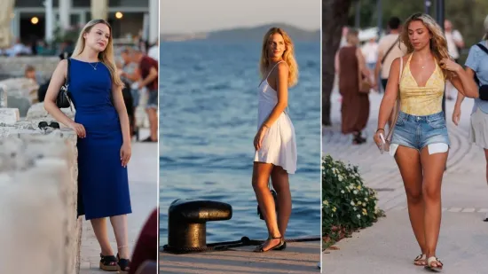 Prolaznici nisu znali gdje gledati: Tri dame u ljetnim kombinacijama zapalile grad