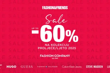 Do -60% na najtraženije brendove u Fashion&Friends i Fashion Company trgovinama
