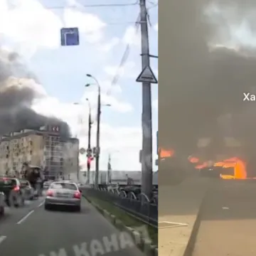 Brutalni ruski napad na središte Harkiva, pojavile se snimke ogromne eksplozije