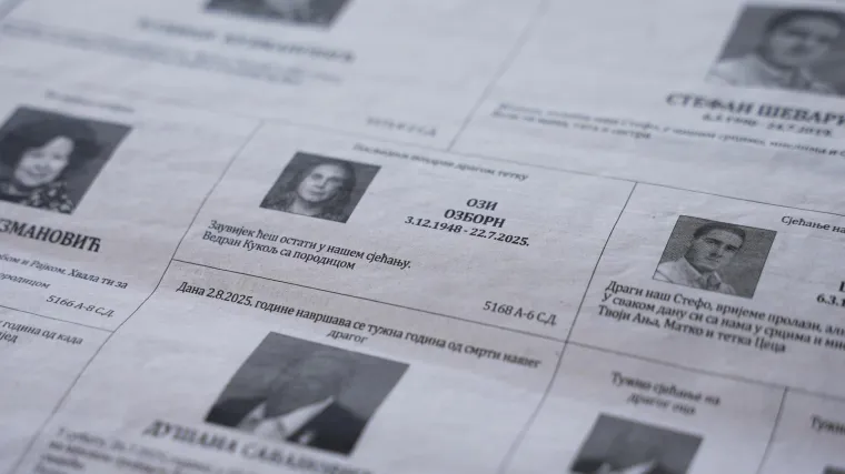 Osmrtnica Ozzyja Osbournea osvanula u banjalučkim novinama: 'Posljednji pozdrav tetku'