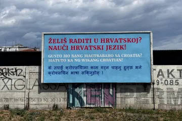 Plakati na stranom jeziku osvanuli u Zagrebu: Oglasili se iz Domovinskog pokreta