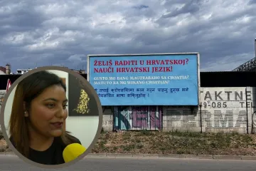 Jeste li primijetili? DP-ovci su jednu riječ pogrešno napisali. Otkrila nam je to mlada Nepalka