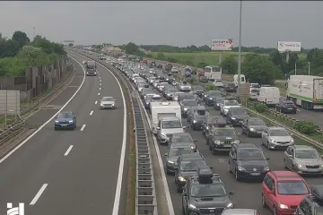 Tko rano rani, ipak zaglavi: Od ranog jutra kilometarske kolone na autocestama