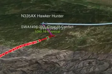 Avion se strmoglavio da izbjegne sudar: Snimka otkrila koliko je falilo do katastrofe