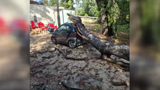 Kaos zbog nevremena diljem Hrvatske: Narančasto upozorenje ostaje na snazi