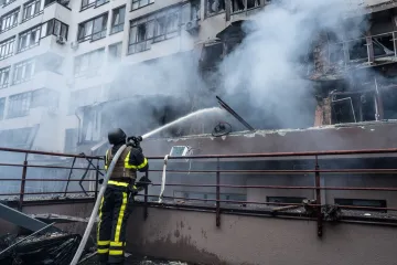 Dijete (3) ranjeno: Nemilosrdan ruski napad na Kijev